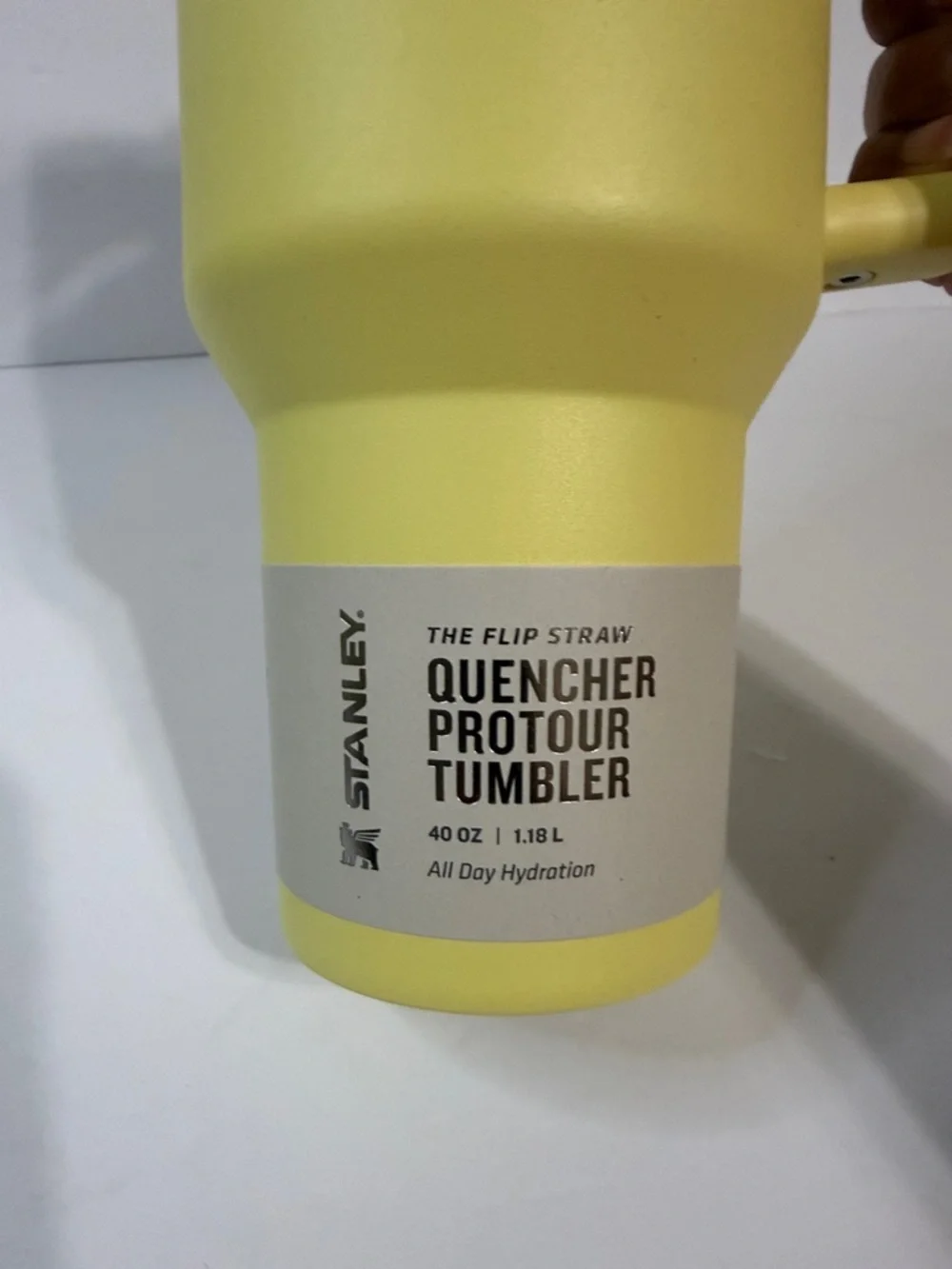 Stanley Yellow Insulated Quencher Tumbler with Handle - Picture 2 of 8